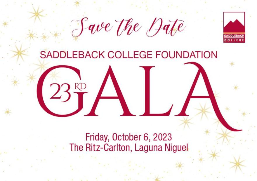 Annual Foundation Gala Saddleback College